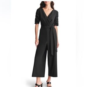 Black Wrap Jumpsuit